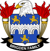 Coat of arms used by the Brigden family in the United States of America