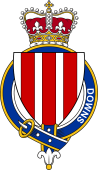 Families of Britain Coat of Arms Badge for: Downs or Downes (Ireland)