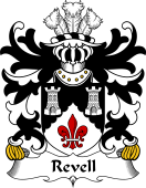 Welsh Coat of Arms for Revell (of Cilgerran, Pembrokeshire)