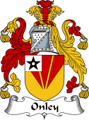 English Coat of Arms for Onley