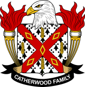 Coat of arms used by the Catherwood family in the United States of America