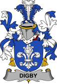Irish Coat of Arms for Digby