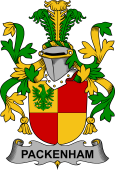 Irish Coat of Arms for Packenham