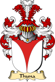 v.23 Coat of Family Arms from Germany for Thuna