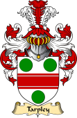 English Coat of Arms (v.23) for the family Tarpley