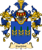Italian Family Coat of Arms (v.25a) Gardini
