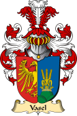 v.23 Coat of Family Arms from Germany for Vasel