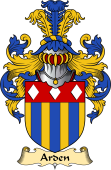 English Coat of Arms (v.23) for the family Arden