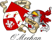 Sept (Clan) Coat of Arms from Ireland for O'Meehan