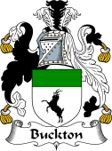 English Coat of Arms for the family Buckton
