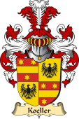 v.23 Coat of Family Arms from Germany for Koeller