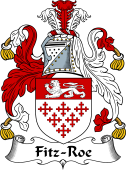 Irish Coat of Arms for Fitz-Roe