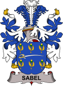 Swedish Coat of Arms for Sabel