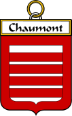French Coat of Arms Badge for Chaumont