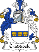 English Coat of Arms for the family Craddock