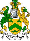 Irish Coat of Arms for O'Corrigan or Carrigan