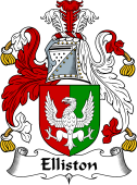 English Coat of Arms for the family Elliston