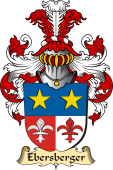 v.23 Coat of Family Arms from Germany for Ebersberger