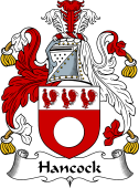 English Coat of Arms for the family Hancock (e)