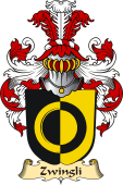 v.23 Coat of Family Arms from Germany for Zwingli