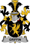 Irish Coat of Arms for Griffin or O'Griffy