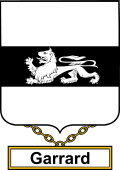 English Coat of Arms Shield Badge for Garrard