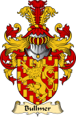 English Coat of Arms (v.23) for the family Bullmer or Bulmer