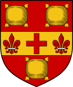 English Family Shield for Hutton II