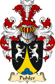 v.23 Coat of Family Arms from Germany for Puhler