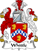 English Coat of Arms for the family Whittle