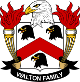 American Coat of Arms for Walton