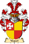 v.23 Coat of Family Arms from Germany for Vequel