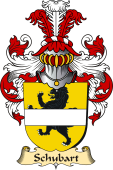 v.23 Coat of Family Arms from Germany for Schubart