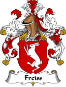 German Wappen Coat of Arms for Freiss