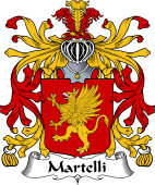 Italian Coat of Arms for Martelli