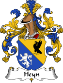 German Wappen Coat of Arms for Heyn