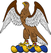 Family crest from Scotland for Falconer (Balmakellie)