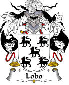 Portuguese Coat of Arms for Lobo