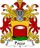 Italian Coat of Arms for Pozzo