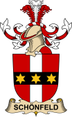 Republic of Austria Coat of Arms for Schönfeld