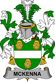 Irish Coat of Arms for McKenna or Kennagh