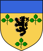 Irish Family Shield for Lincolne (Dublin)