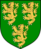 Irish Family Shield for O'Horan or Haren