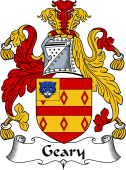 English Coat of Arms for Geary