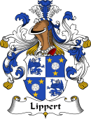 German Wappen Coat of Arms for Lippert