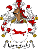 German Wappen Coat of Arms for Lamprecht