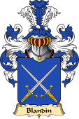 French Family Coat of Arms (v.23) for Blandin