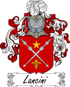 Araldica Italiana Coat of arms used by the Italian family Lancini