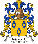 Coat of Arms from France for Ménard