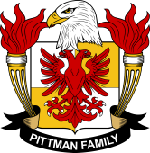 American Coat of Arms for Pittman